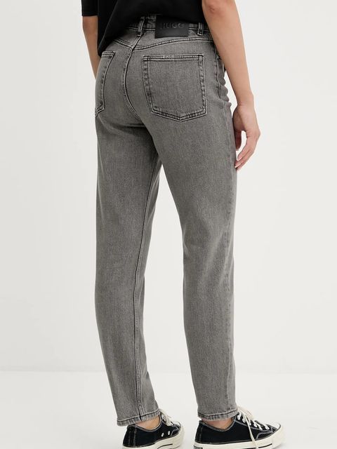 HUGO jeansy damskie high waist 50544798