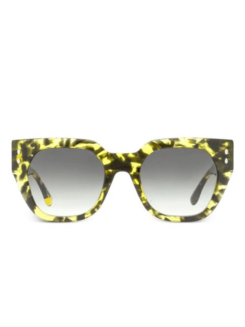 Isabel Marant Eyewear 158 cat-eye sunglasses - Yellow - zdjęcie produktu nr 1