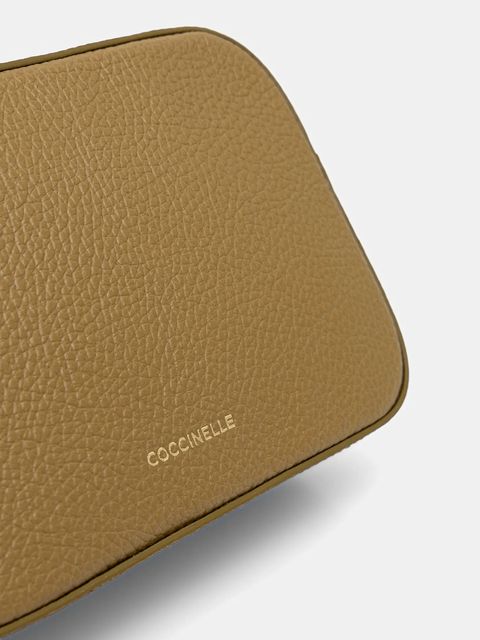 Coccinelle torebka skórzana kolor zielony E5 MN5 55 I1 01