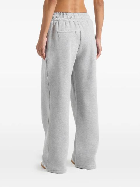 Manière De Voir Fanny pleated track pants - Grey