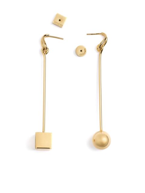 Jacquemus Les Boucles Nodo earrings - Gold