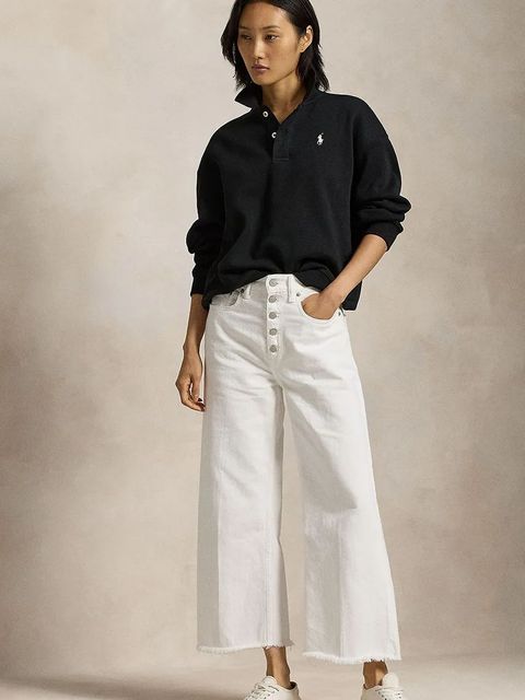 Polo Ralph Lauren bluza damska kolor czarny gładka 211947966