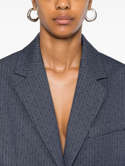 Maje single-breasted blazer - Blue - zdjęcie produktu nr 2