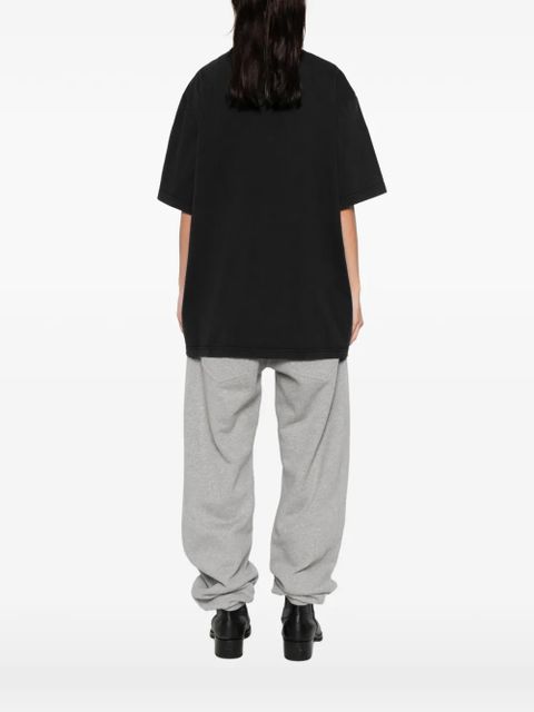 The Attico cotton T-shirt - Black