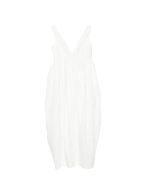 Róhe sculptural textured maxi dress - Neutrals - zdjęcie produktu nr 1