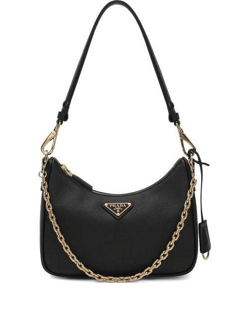 Prada mini Re-Edition tote bag - Black - zdjęcie produktu nr 1