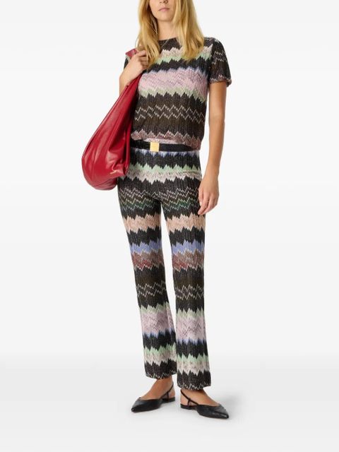 Missoni snake-pattern trousers - Black - zdjęcie produktu nr 2