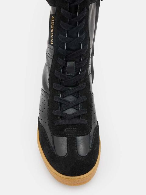 AllSaints botki skórzane Louise High Top