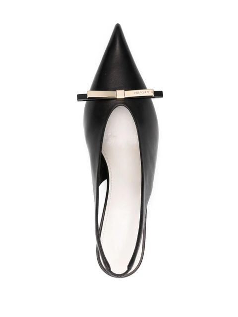 Lanvin 60mm leather pumps - Black
