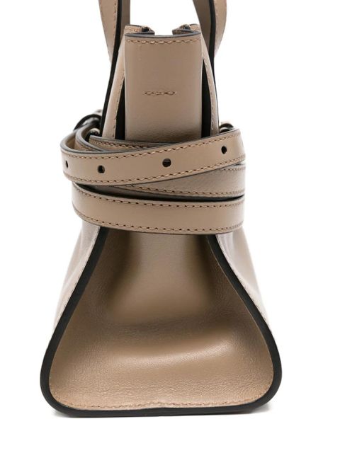 Moschino buckle-strap tote bag - Neutrals