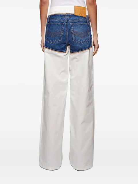 Jean Paul Gaultier Petit Grand panelled jeans - Neutrals