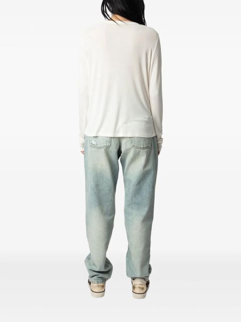 Zadig&Voltaire Blair long sleeves - White