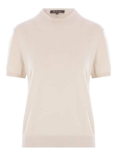 Loro Piana jersey T-Shirt - Neutrals - zdjęcie produktu nr 1