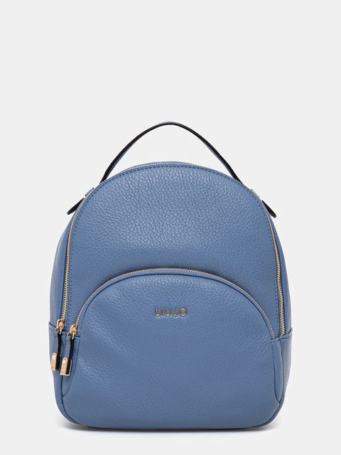 Liu Jo plecak damski kolor niebieski mały gładki AF5157.E0027 - zdjęcie produktu nr 1