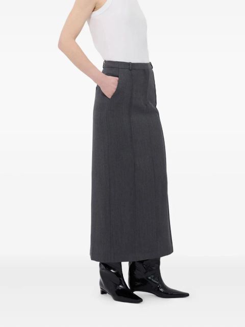 LouLou de Saison pleats midi skirt - Grey
