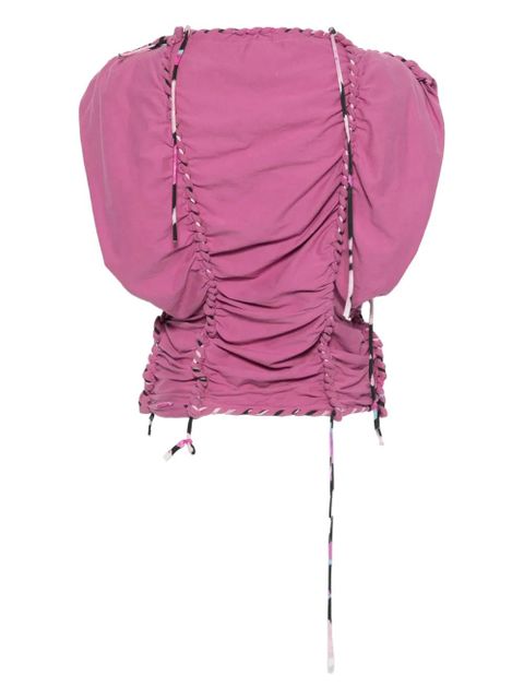 ISABEL MARANT Zohra top - Pink - zdjęcie produktu nr 2
