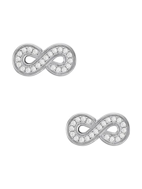 Fossil kolczyki srebrne JFS00634040 - zdjęcie produktu nr 1