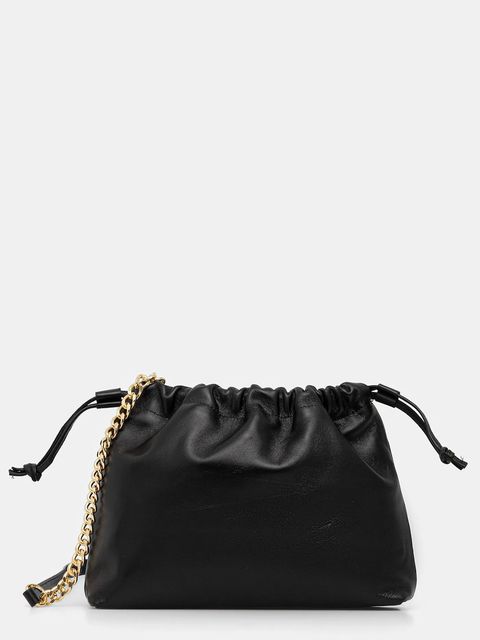 Answear.LAB torebka skórzana kolor czarny - zdjęcie produktu nr 1