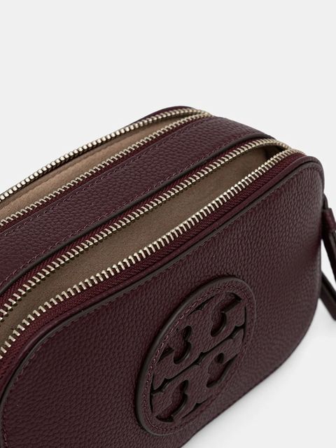 Tory Burch torebka Miller Mini kolor bordowy 171956-500
