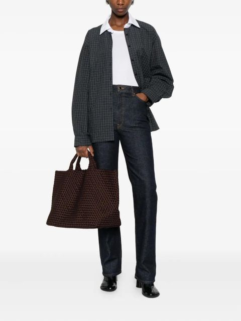 NAGHEDI large St. Barths tote bag - Brown - zdjęcie produktu nr 2