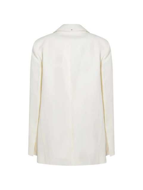 Sportmax peak-lapel flap-pocket blazer - Neutrals - zdjęcie produktu nr 2