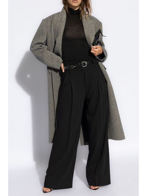 MARANT ÉTOILE Lexana double-breasted coat - Black - zdjęcie produktu nr 2