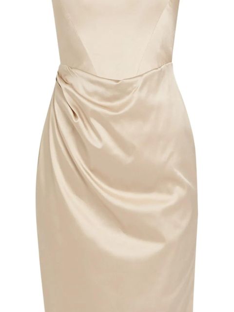 Vivienne Westwood draped dress - Neutrals - zdjęcie produktu nr 2