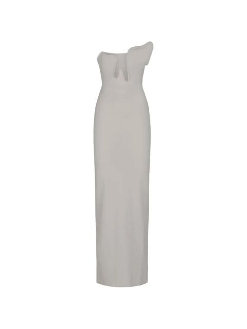 Christopher Esber Salacia strapless dress - Grey - zdjęcie produktu nr 1