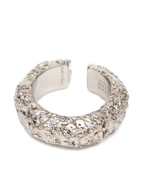 MM6 Maison Margiela sculpted ear cuff - Silver - zdjęcie produktu nr 1