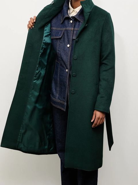 Answear Lab płaszcz wełniany