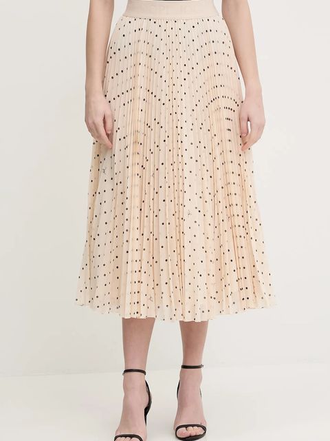 Joop! spódnica kolor beżowy maxi rozkloszowana 30100095 - zdjęcie produktu nr 1