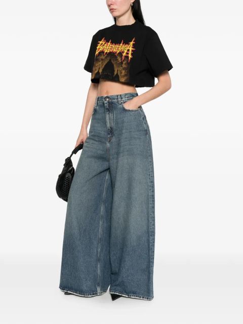 Balenciaga wide-leg jeans - Blue - zdjęcie produktu nr 2