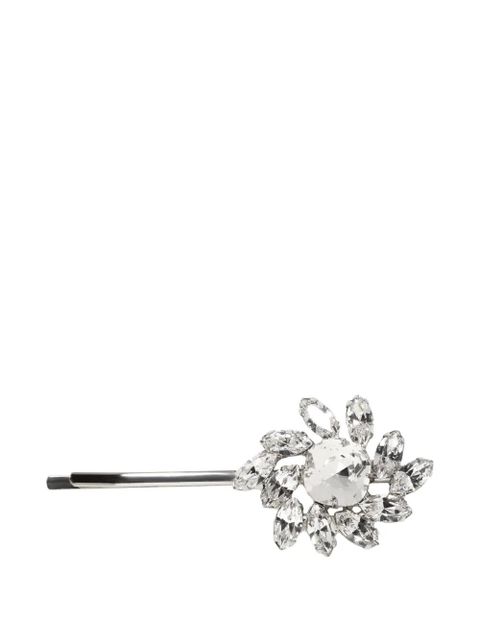 Jennifer Behr crystal florence bobby pin - Silver - zdjęcie produktu nr 1
