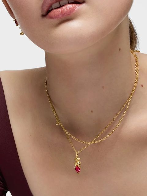 Tous zawieszka ze srebra pokrytego złotem