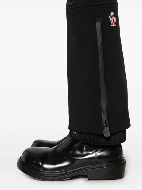 Moncler Grenoble logo-patch ski trousers - Black