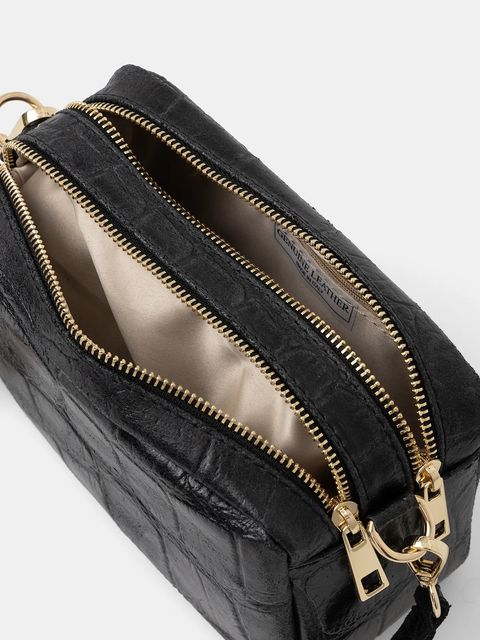 Answear.LAB torebka skórzana kolor czarny