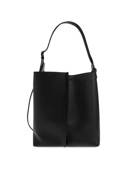 LOEWE large Bilbao leather bucket bag - Black