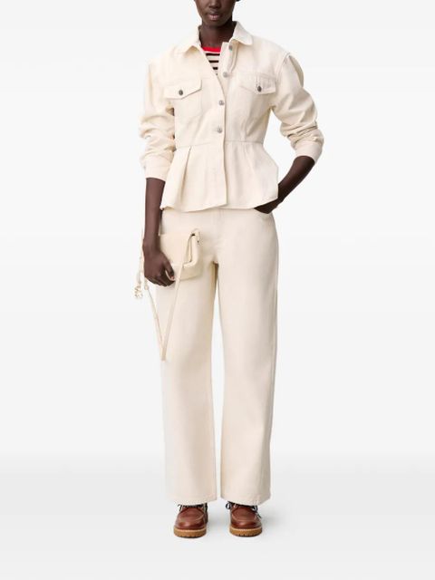 Claudie Pierlot pocket denim jacket - Neutrals - zdjęcie produktu nr 2