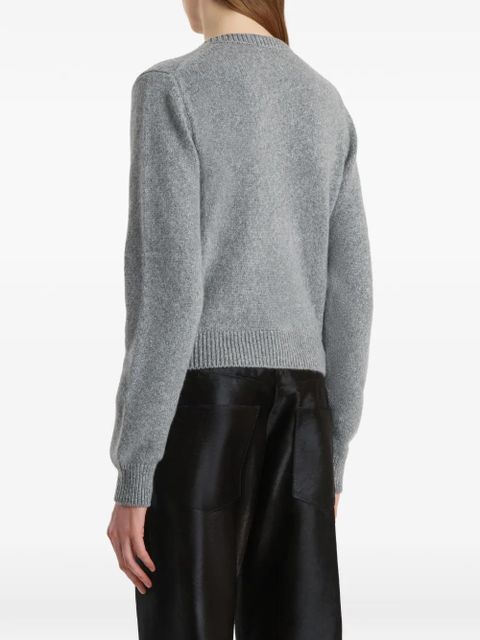 KHAITE Everheart cardigan - Grey