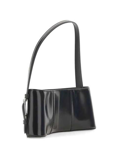 Coperni Ergonomic leather shoulder bag - Black