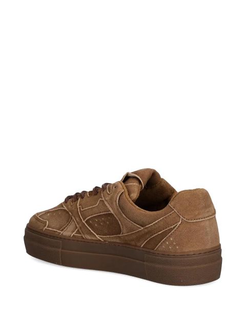 Copenhagen panelled sneakers - Brown