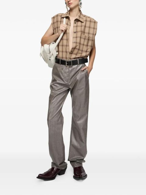 Acne Studios pinstripe trousers - Grey - zdjęcie produktu nr 2