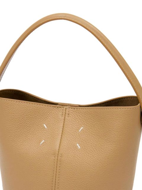 Maison Margiela Dress-Age four-stitch bucket bag - Neutrals