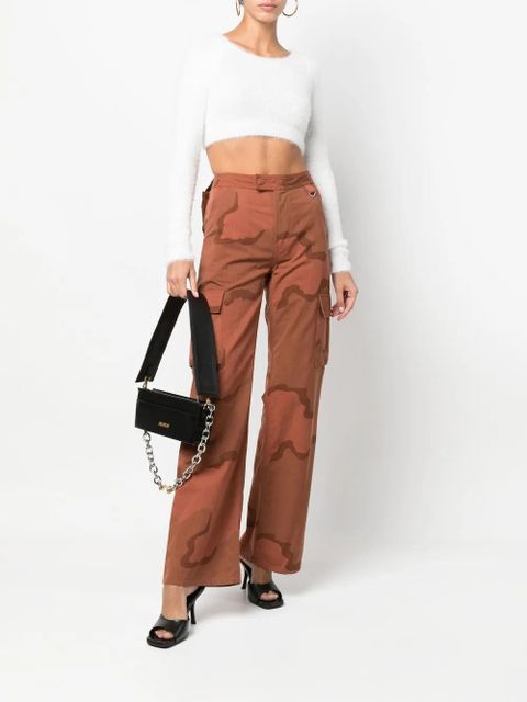 AMBUSH cropped long-sleeve jumper - White - zdjęcie produktu nr 2