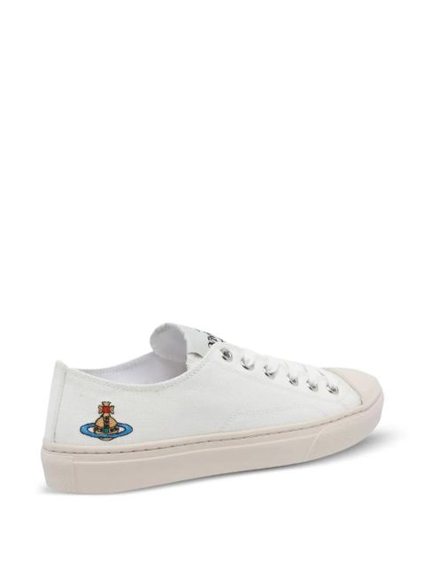 Vivienne Westwood low-top logo sneakers - White