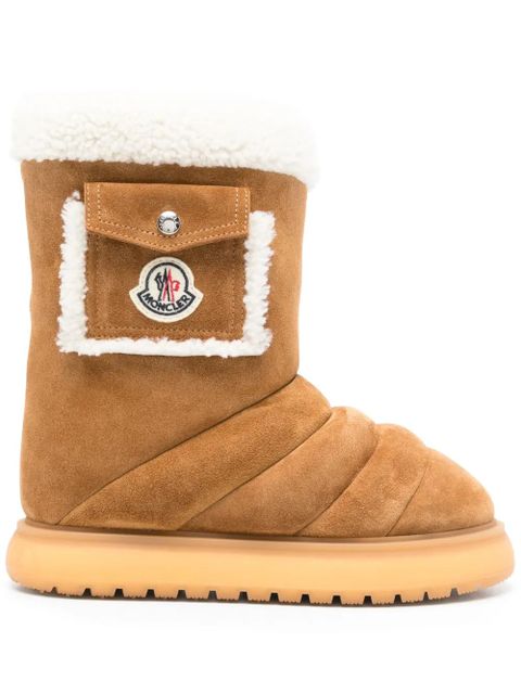 Moncler Gaia Pocket boots - Brown - zdjęcie produktu nr 1