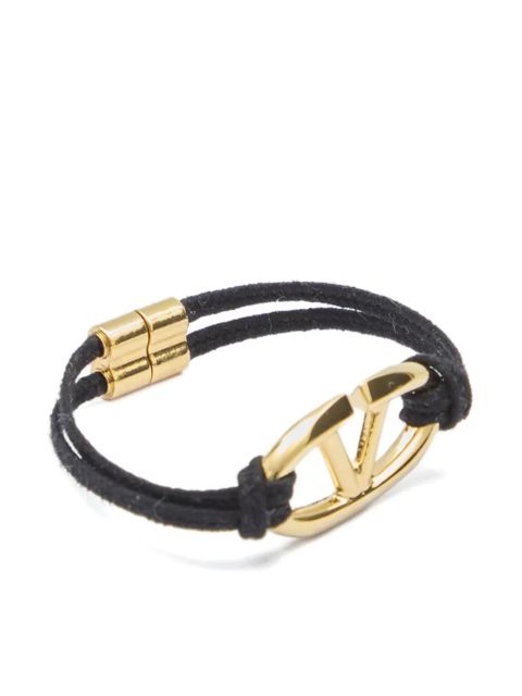 Valentino Garavani The Bold Edition VLogo rope bracelet - Gold - zdjęcie produktu nr 1