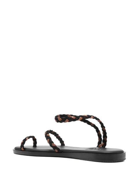 Ancient Greek Sandals Eleftheria braided sandals - Black - zdjęcie produktu nr 2