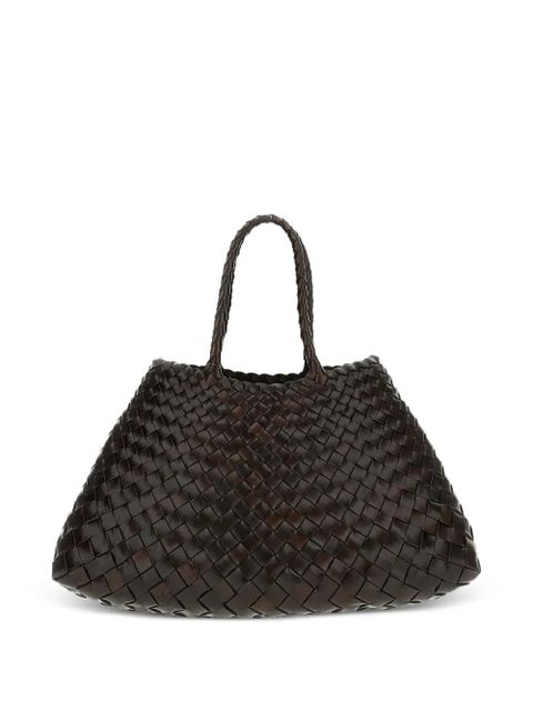 DRAGON DIFFUSION small Santa Croce tote bag - Brown - zdjęcie produktu nr 1