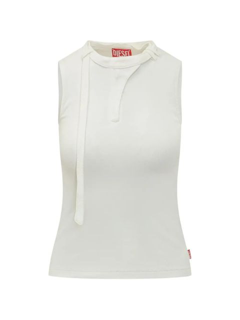 Diesel tie detail tank top - White - zdjęcie produktu nr 1